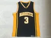 Marquette Golden Eagles #3 College Basketball Jerseys Dwyane #25 Wade Richards High School Ed Jersey