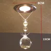 La lampadina moderna della lampada di illuminazione del candeliere di cristallo contiene i lampadari della camera da letto del ristorante delle lampade del lustro del LED per la tensione 90-260V