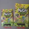 Kush Rush exotics Bags Die Cut resealable zipper seal for freshness Childproof flowers packing Lucky mylar bags