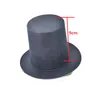 Acessórios de cabelo Mulheres Meninas Preto Mini Top Hat Clipe Festa de Casamento Carnaval Pena Base DIY Craft2581937