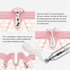 빠른 배송 2 1에서 눈 마사지 크림 눈동자 전기 진동 얇은 얼굴 매직 스틱 방지 제거 주머니 주름 다크 서클 제거