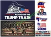 free shipping 18 types New Styles Donald Trump 2020 Car Stickers train Sticker Keep Make America Great Decal for Car Styling Vehicle Paster