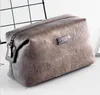 New Design Retro Min Flap Zipper Pu Storage Cosmetic Bag 5colors Protable Waterproof Coin Purses Toiletry Bags