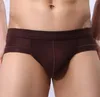 Sexiga andningsbara underkläder män Cuecas Ropa Inredning Hombre Cueca Boxer Jockstrap Roupa Interior Slip Solid Färg