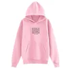 Unisex kpop (g) i-dle GIDLE albümü tüm üye isim baskı kazak hoodies polar / ince gevşek moda sweatshirt T200407 yaptım