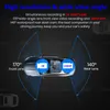 12 "IPS Ekran dotykowy Car DVR Revr Ratownik Dash Cam Stream Mirror Mirror Media Hi3559 Chip 2K Wideo Podwójne Nagrywanie 170 ° + 140 ° Kąt widzenia