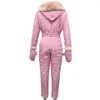 S-XXXL Frauen Overall Mit Handschuh Atmungsaktive Snowboard Jacke Ski Anzüge Hosen Sets Warme Bodys Outdoor Schnee Anzüge