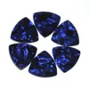 Celluloid 346 Rounded Triangle Guitar Picks 071mm 100Pcs Pearl Blue6307615
