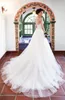 Vestido de Novia Korsett Brautkleider Sheer Neckholder Kristall Perlen Brautkleid Strass Brautkleider Abiti da Sposa