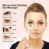 Vibrating Eye Massager Micro-Atual Wand íon negativo Importando Linhas de Frown Removedor Anti Olhos Rosto Ferramentas de Cuidados com Skin 6 Pcs