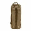 1.5L Water Bottle Pouch Molle Portable Camping Hunting Nylon Kettle Bag Backpack Vest Belt Cycling Hiking