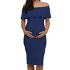 Women's Maternity Nursing Sleeveless Crew Neck Loose Breastfeeding Pregnancy Clothes Photography Nursing Breastfeeding Dress B