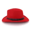 Sombrero de Jazz de vaquero occidental para hombres y mujeres Unisex