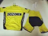 2022 한 번의 노란색 여름 트라이 애슬론 팀 사이클링 저지 세트 산악 자전거 옷 마일 로트 ciclismo ropa 사이즈 xxs-6xl n11181k