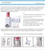 Automatisk tandkräm dispenser med väggmonterad tandborstehållare tandkrämpress med 5 borstar set barn händer tandkräm238p