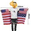 Rainbow Flag Szal USA Flag Cape Ameriona Rainbow Gay Pride Flags Festiwal Party Banner Dekoracje Dostawy HHA707