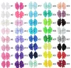 40 Candy Colors Girl BB Hair Bows Candy Colors 3.15 inch Bow Design Girl Clippers Girls Hair Clips Hair Accessory