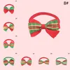 Christmas Dog Cat Bow Ties Xmas Pets Gift Pets Collar Holiday Wedding Decoration Dog Grooming Accessories