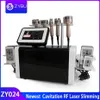 Vacuum 650nm Lipo Laser Fat Burning 40KHZ ultra-som RF cavitação emagrecimento corpo pele aperto Face Lift Beauty Spa Salon Equipment