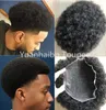 Erkek saç parçaları afro saç üssü İsviçre dantel pu toupee 1b gri Malezya bakire insan saçı toupe saç değiştirme 7497225