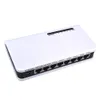 Freeshipping Mais Novo 8 Portas Poe Switch 6 + 2 Portas DC Desktop Ethernet Switch Câmeras IP de Rede Alimentado PoE Adaptador para Indoor Wifi