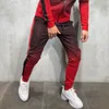 Survêtements Hip Hop pour hommes, dégradé 3D, pantalons de sport pour hommes, sweat-shirts athlétiques, pantalons crayon rayés, livraison gratuite