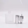 30/50/100ml Empty Refillable Perfume Bottle &Traveler Glass Spray Atomizer Transparent Frosted Perfume Bottle F2287