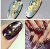 Steam Punk Nail Art Оформление, 3D DIY Ювелирные Изделия Металлические Шестерня Механическая Компонент Ультра-Тонкий Маникюрный Декор Аксессуары Для Ногтей Советы для ногтей, Смешанные