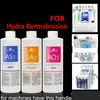 Mikrodermabrazyon Aqua Soyma Solüsyonu AS1 SA2 AO3 Şişeleri Şişe Başına 400ml 400ml Normal Cilt İçin Serum Hydra Yüz Dermabrazyonu