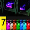 4 In 1 Car Inside Atmosphere Lamp 48 Led Interior Decoration Lighting Rgb 16color Led Wireless Remote Control 5050 Chip 12v Charg7926237