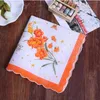 Hot 100 % Baumwolle Taschentuchschneider Damen Taschentuch Handwerk Vintage Hanky Floral Hochzeit Taschentuch 30 * 30 cm