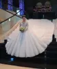 Vestido De Noiva Yeni Kristal Dantel Gelinlik 2020 Balo Dubai Arapça Müslüman Gelinlik Gelin Elbise Robe De Mariage