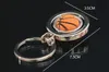 LIVRAISON GRATUITE 100pcs / lot New spin balle de golf basket-ball football porte-clés porte-clés souvenir cadeau cadeau