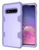 3 i 1 Heavy Duty Protection Full Body Tough Shield Armor Shocksäker Slim Fit Case Cover för Samsung Galaxy S10 Plus / Galaxy S10