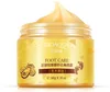 Dropshipping BIOAQUA 24K GOLD Shea Buttermassage Creme Peeling Erneuerung Maske Baby Fuß Haut Glatte Pflege Creme Peeling Fuß Maske