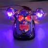 Motorcycle Electric Vehicle Parts Refit Skull Tail Light Ghost Led Turn Light2354434