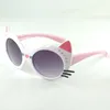 Cats Sunglasses For Kids With Rhinestones Cat Face Frame Child Sun Glasses 6 Colors BABY Eyewear UV400