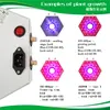 COB LED Grow Light 1000W Full Spectrum Double Adjustable Switch Growing Lamps for Indoor Greenhouse Tent Plants Grow Led Light