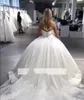 High Quality Luxurious Ball Gown Sweetheart Wedding Dresses Sleeveless Lace Tulle Formal Bride Bridal Gowns Plus Size Custom Made