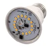 Niedokrąglenia żarówka LED E26 E27 7W żarówki 110 V 220V Białe światła