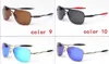 야외 안경 Croshair 편광 브랜드 선글라스 스크럽 검은 색 61mm 선글라스 고무 케이스 안경 다리 새로운 방지제 Sunglas4974626