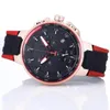 Cooler Stil Trace Touch Chronograph Quarzblaue Männer Armbanduhr T048 Carson Mens Uhre Tradition rot 1853 Gummi -Gurt Uhren 8009968