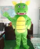 2020 usine vente chaude costume de mascotte de dinosaure Yoshi taille adulte costume de dessin animé de dinosaure vert déguisement de fête