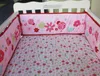 아기 침대 Bedskits 컬러 믹스 꽃 코끼리 인쇄 안전 침구 주변 만화 아동 침대 커튼 뜨거운 판매 83dh E1