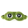 Carino la rana Triste rana 3D Maschera per gli occhi Copertura Dormire Divertente Resto Dormire Anime Costumi Cosplay Accessori Regalo GC5