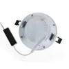 Il pannello di vetro dimmerabile di trasporto libero ha condotto le luci 9W 18W 25W ha condotto la luce di pannello rotonda quadrata di vetro delle coperture ha condotto il downlight IP44 AC 110-240V