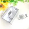 50PCS Baby Shower Favors Crystal Carriage Ornament in Gift Box Newborn Christening First Communion Souvenir Wedding Party Giveaways For Guest