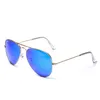 Luxe-top Kwaliteit Glaslens Polit Sunglasses Carfia 58mm UV 380 Zonnebril voor Mannen Designer Zonnebril Vintage Metalen Sport Zonnebril Wit