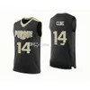 Purdue Boilermakers College # 1 Aaron Wheeler Basketball Jersey # 11 P.J. Thompson # 12 Vincent Edwards # 14 Ryan Cline Mens Stitched Jerseys