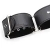 Bondage Faux Leather Restraints Belt midje handled hand manschetter förspel slavparty leksak A87